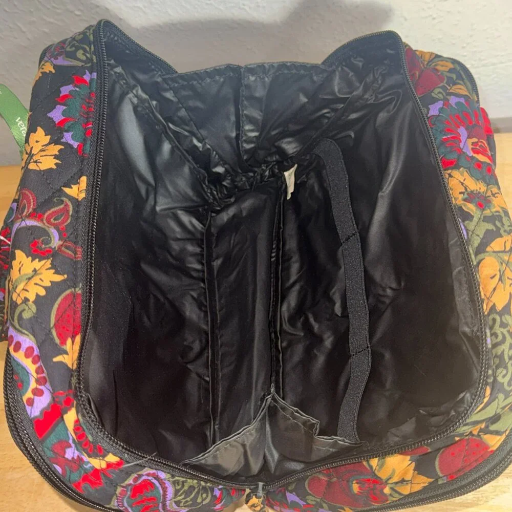 Vera Bradley Ultimate Travel Case in Midnight Garden Paisley NWT - Picture 8 of 10